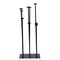 Tall Floor Candle Holders Black DIY 9 Candelabra Holders Set For Birthday Party